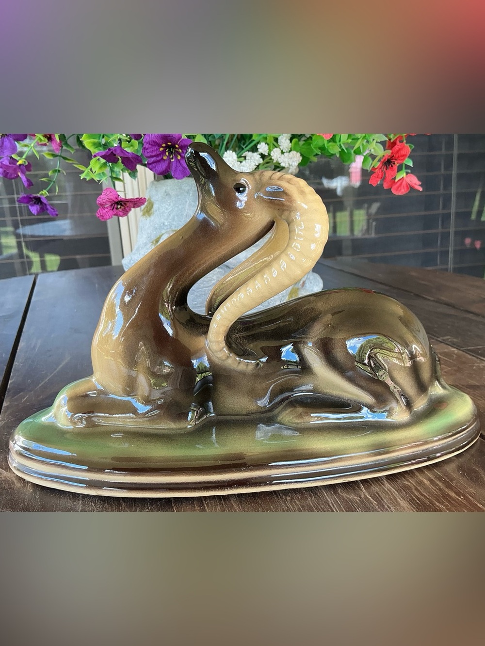 Vintage Mid-Century Ceramics Gazelle /Antelope Figurine